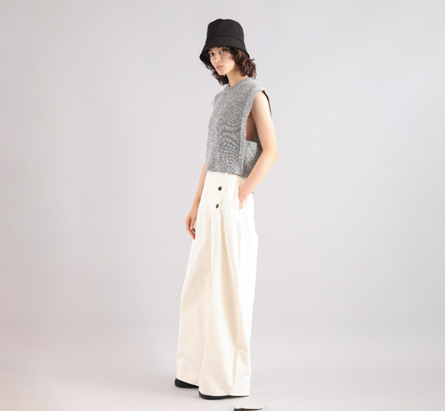 ストライプコットン Blend Summer Dress 8/31まで値下げ 選べる8カラー」心地よさと美しさを兼ね備えたサマーニット