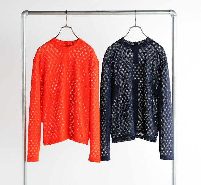 SALE30%OFFMEYAME メヤメ FRONT & BACK LACE PULLOVER フロント＆バックレース プルオーバー MEY-1864