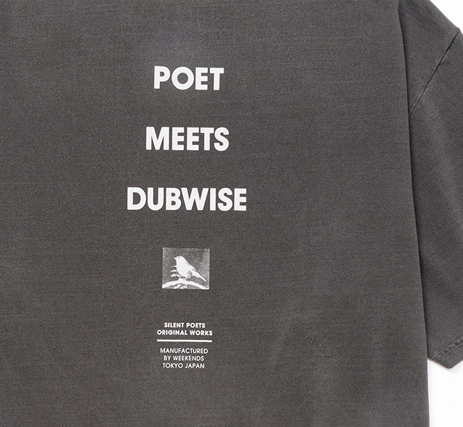 POET MEETS DUBWISEPMD LOOSE FIT LOGO T SHIRT ルースフィット