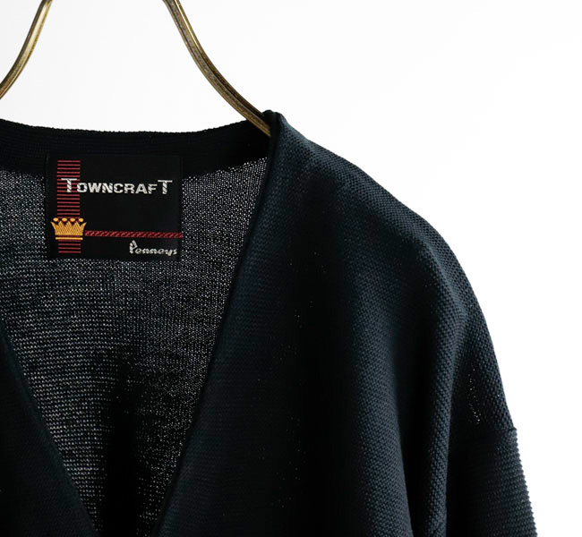 TOWN CRAFT タウンクラフト S 60S CARDIGAN アクリルカーディガン