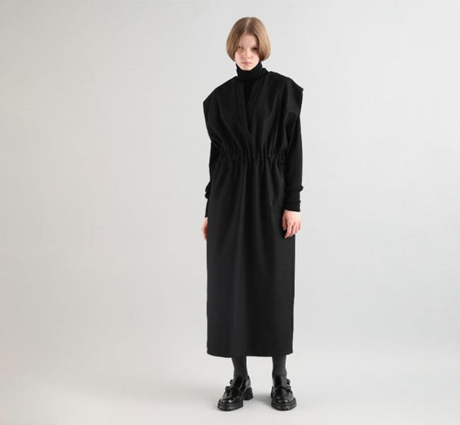 SACRA サクラ HIGH COUNT MELTON OP メルトンワンピース 124608041