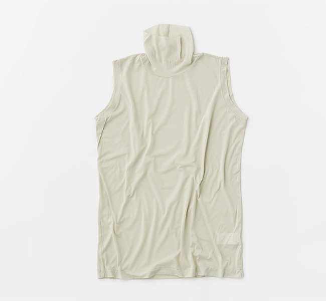 SALE30%OFF//unfil アンフィル twisted cotton sheer jersey sleeveles high-neck top　ハイネックノースリーブ　WFSP-UW135 楽天市場】アンフィル unfil ツイスト コットン シアー