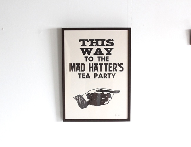 A TWO PIPE PROBLEM LETTERPRESS 　 THIS WAY Lサイズ