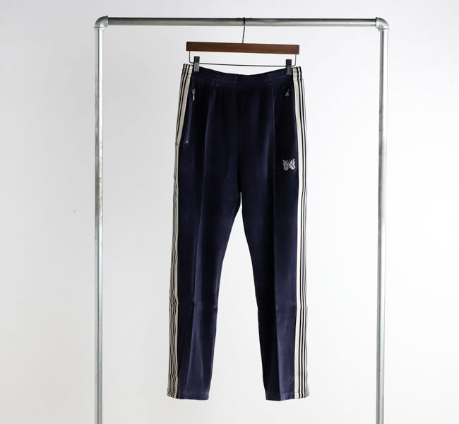NEEDLES ニードルズ Narrow Track Pant - C/PE Velour ナロー