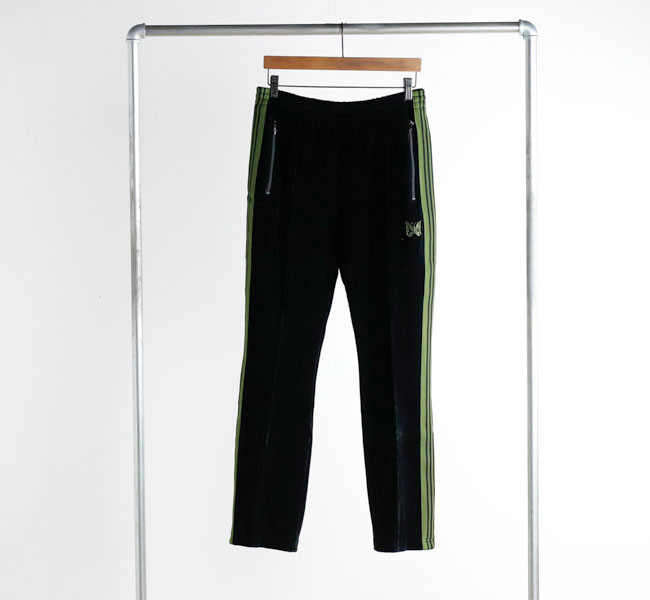 NEEDLES ニードルズ Narrow Track Pant - C/PE Velour ナロー