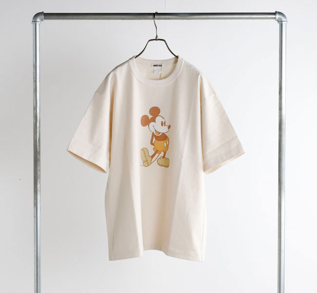 JACKSON MATISSE for UNDYED ジャクソンマティス×アンダイド 26S353 ミッキーTシャツ MICKEY-T