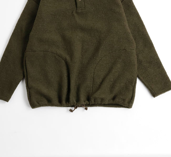 Jackman ジャックマン JM7583 ウールヒモポロ Wool HIMO Polo