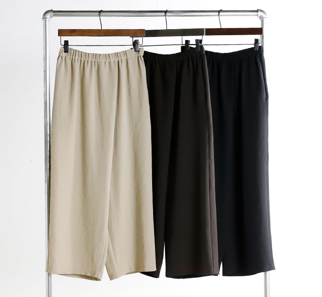 mizuiro ind ミズイロインド　1-260109 ラップライクイージーパンツ