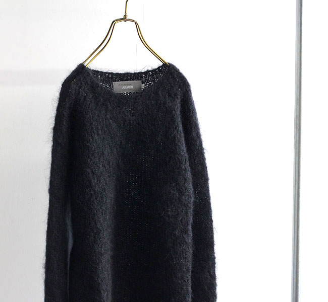 アーメンARMENモヘアクルーネックニットJOURNALSTANDARDluxe ARMEN アーメン モヘア プルオーバーニット JNAMP1661 KID