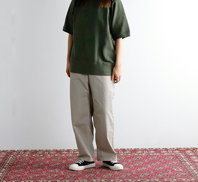 SALE40%OFFARMEN アーメン  LIGHT WEIGHT COTTON HERRINGBONE CARPENTER PANTS　ADNAM2102