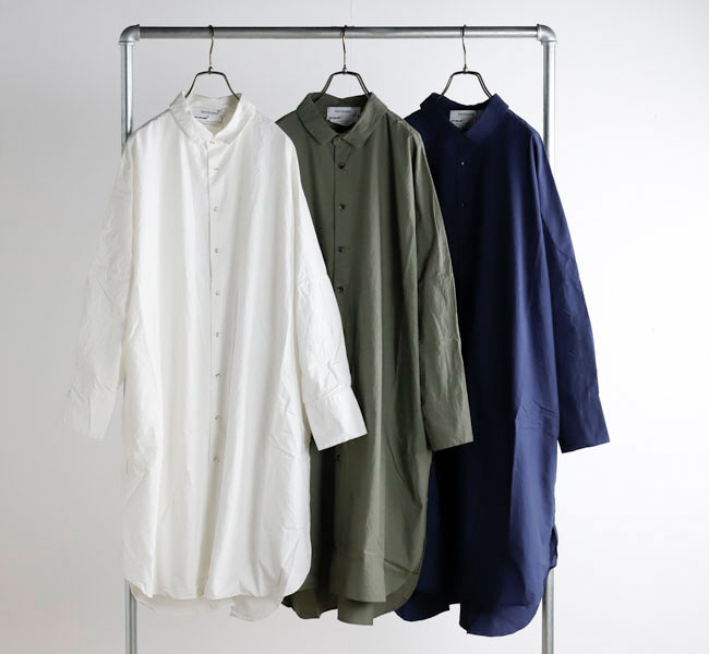 着用数回　ヴェリテクール veritecoeur ワイドロングシャツ Veritecoeur (ヴェリテクール) ロングシャツ