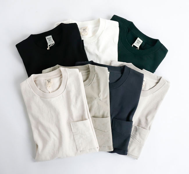 Jackman ジャックマン JM5445 Dotsume Pocket T-Shirt ドツメポケットT-シャツ