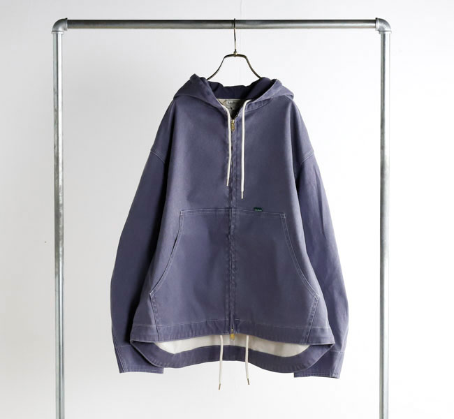 未使用タグ付き✨ エルマンノシェルビーノ パーカー ロゴ ラインストーン ブルー L.L.BEAN JAPAN EDITION エルエルビーン ジャパンエディション 6175