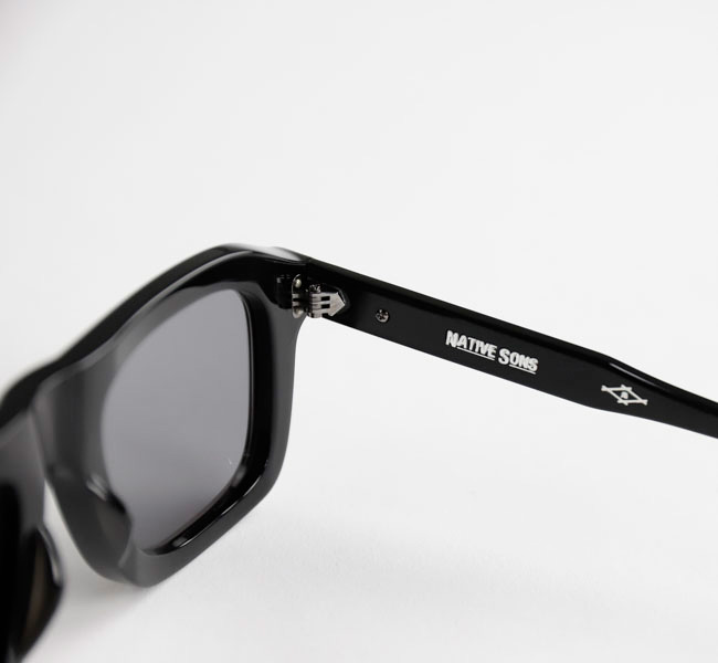 NATIVE SONS GLEESON BLACK CRYSTAL サングラス