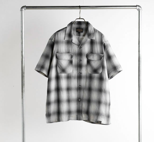PENDLETON ペンドルトン 62754000 オープンカラー チェック S/Sシャツ 半袖 Open Collar Shirts