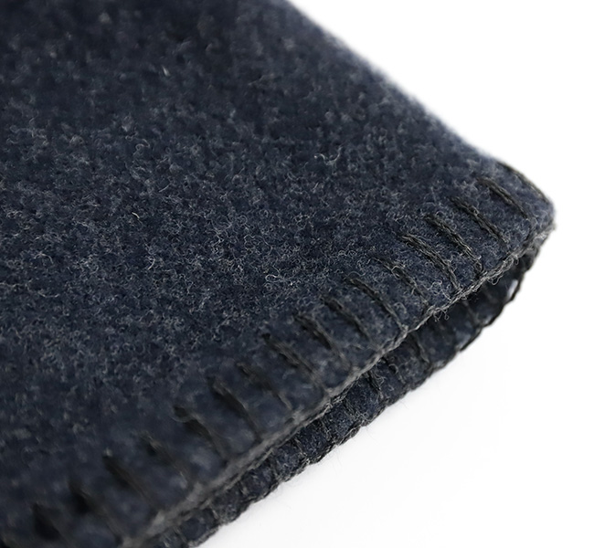 loomer ルーマー Lambs Wool Blanket (Windowpane) ラムウール