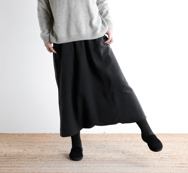evam eva カシミヤ　サルエルパンツ evam eva エヴァムエヴァ E253T187 サルエルパンツ sarrouel pants