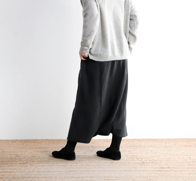 evam eva エヴァムエヴァ E253T187 サルエルパンツ sarrouel pants