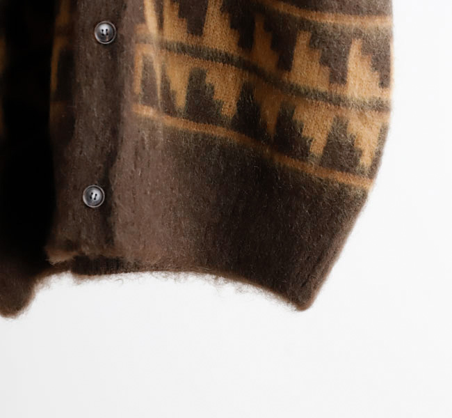 South2 West8 Vネックセーター M ブラウン South2 West8 (サウスツーウエストエイト) Side Slit V Neck