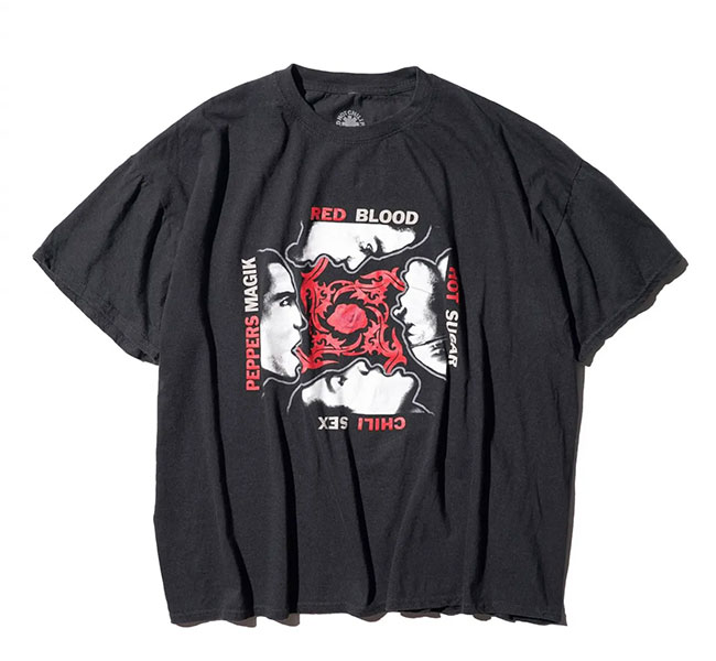 THRIFTY LOOK スリフティールック　 TL22S02500 BLACK 3 THRIFTY "RED HOT CHILI PEPPERS" TEE レッド・ホット・チリ・ペッパーズ Tシャツ