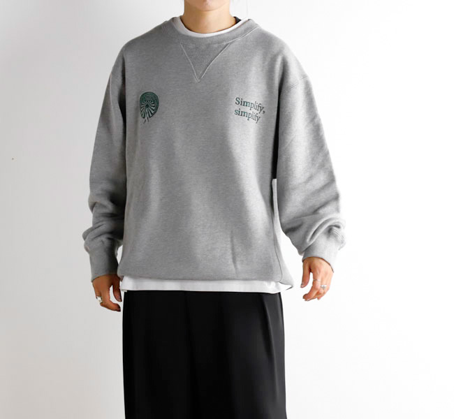 SOUTH2 WEST8 サウスツーウエストエイト Emb. Crew Neck Sweat Shirt
