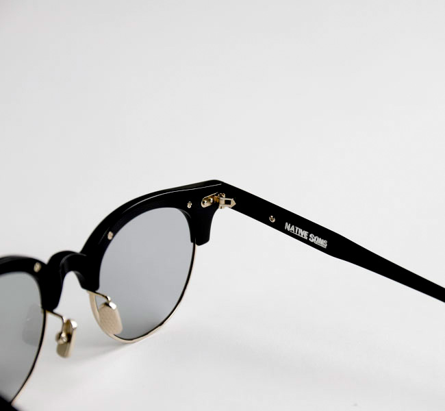NATIVE SONS CLAYTON CMB 49 BLACK サングラス