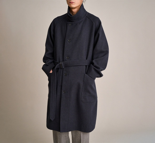 KAPTAIN SUNSHINE キャプテンサンシャイン KS26FCO05 スタンドカラーコート Stand Collar Coat