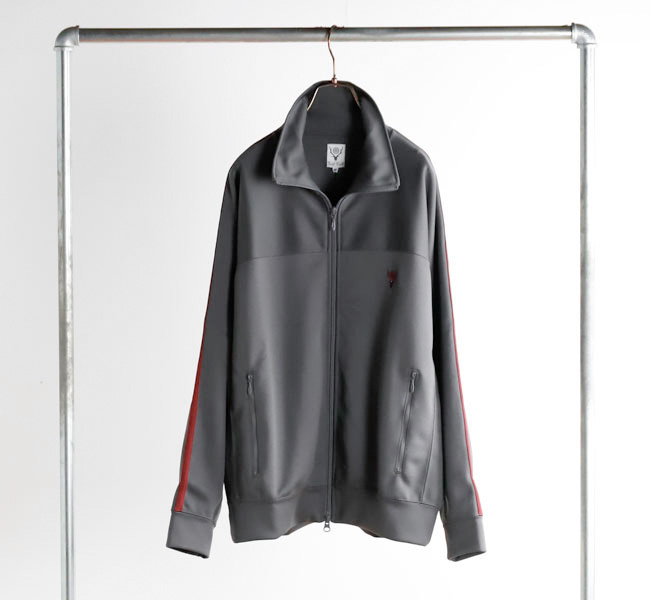 ジャケット・アウター South2 West8 Trainer Jacket Poly Smooth South2West8〉 Trainer Jacket - Poly Smooth Color / Black