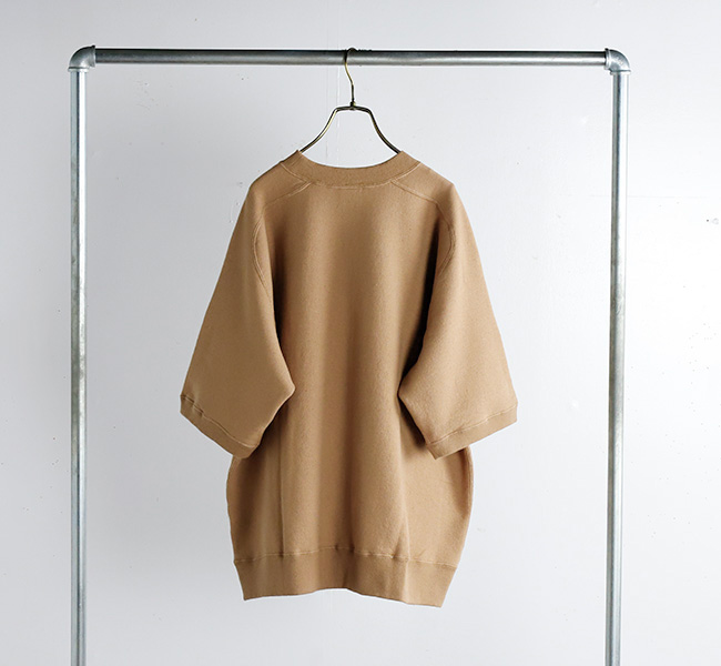UNDYED STANDARD アンダイドスタンダード URAKE S/S SWEAT 裏毛