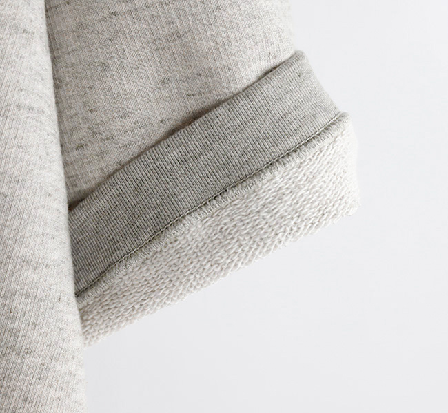 SALE30%OFF // UNDYED STANDARD アンダイドスタンダード URAKE S/S SWEAT 裏毛ショートスリーブスウェットプルオーバー USN24SST057 UNDYED STANDARD アンダイドスタンダード URAKE S/S SWEAT 裏毛