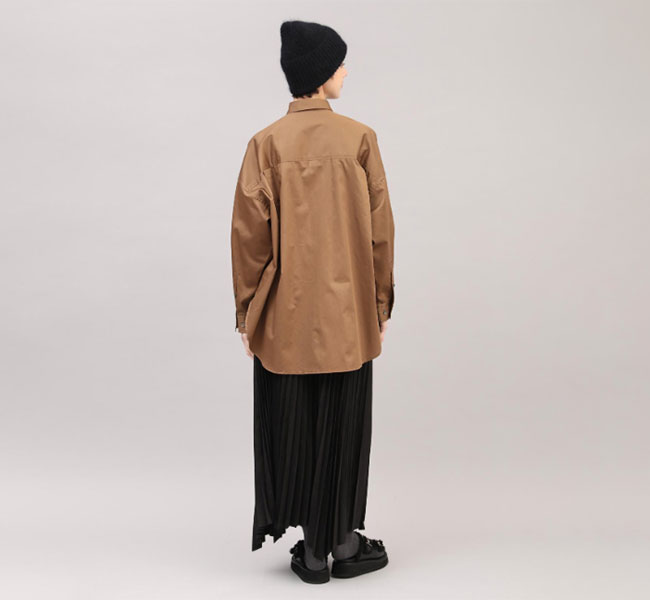 SACRA サクラ 125517071 SUPERIOR COTTON POPLIN SHIRT コットン