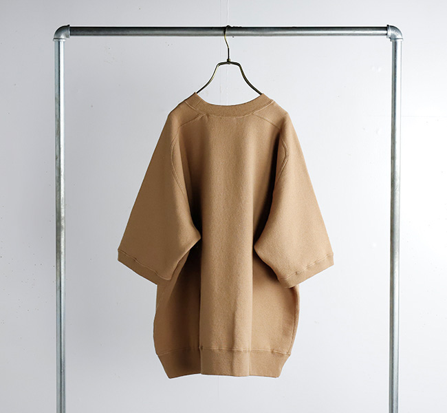 UNDYED STANDARD アンダイドスタンダード URAKE S/S SWEAT (Pt