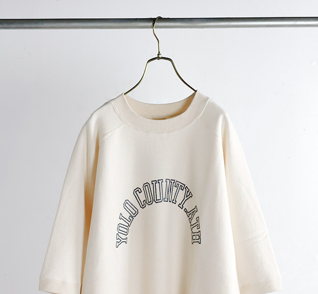 UNDYED STANDARD アンダイドスタンダード URAKE S/S SWEAT (Pt