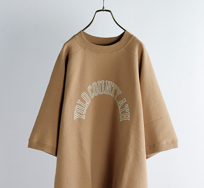 UNDYED STANDARD アンダイドスタンダード URAKE S/S SWEAT (Pt