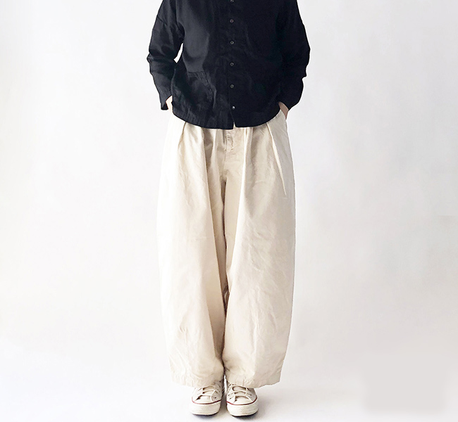 Harvesty ハーベスティ Denim Circus Pants Circus Pants サーカスパンツ A