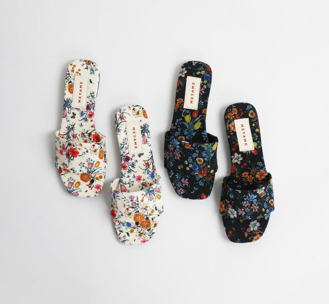 MEYAME メヤメ MEY-2324 フラワーサンダル COMFORTABLE SANDAL (FLOWER)