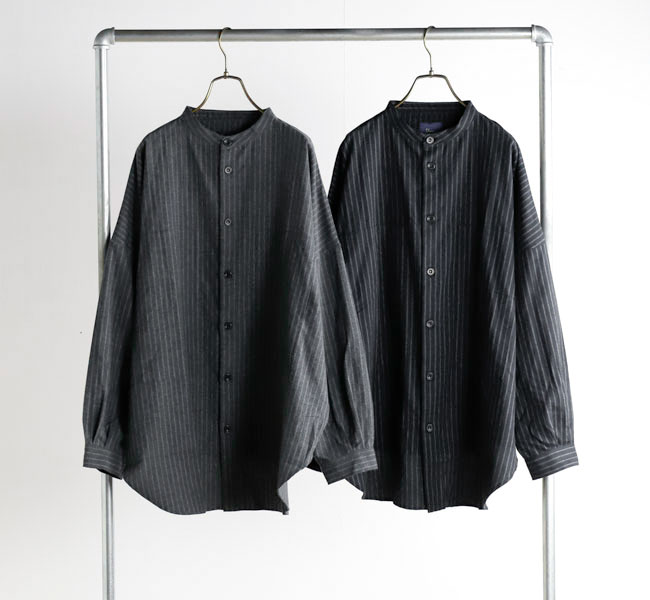 Yarmo ヤーモ YAR-26AW S30F フランネル ロングスリーブ ボクシーシャツ Long Sleeve Boxy Shirts_Flannel