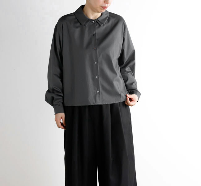 mizuiro ind ダブルカラーシャツ 3-230120
