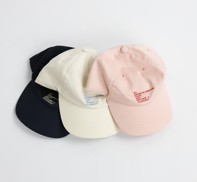 MEYAME メヤメ MEY-2323 キャップEMBROIDERY COTTON CAP MADE BY NINE TAILOR (ORIGINAL BODY)