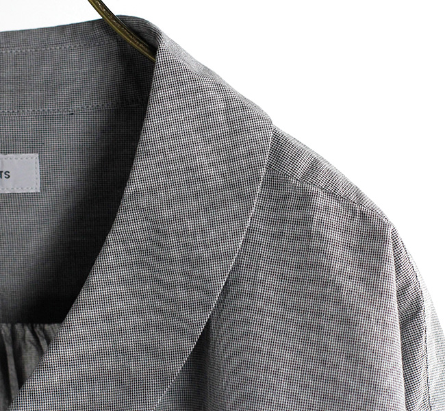 【新品】ordinary fits＊BARBER SHIRT CHIDORI ordinary fits オーディナリーフィッツ バーバーシャツ BARBER