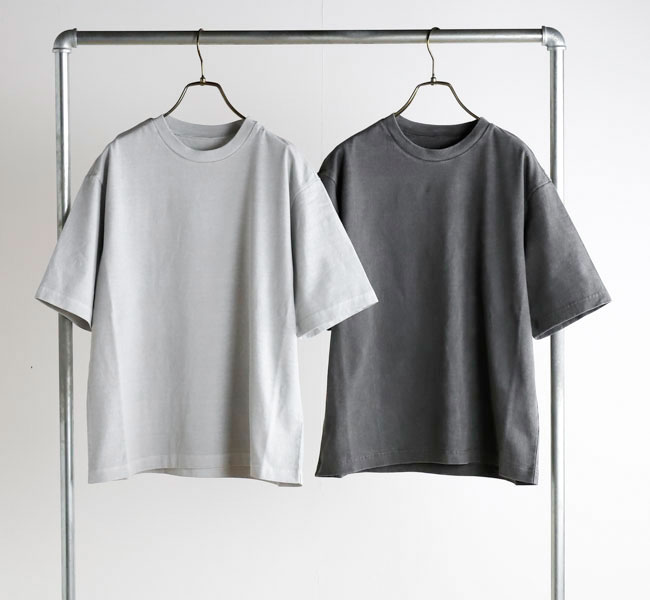 Veritecoeur ヴェリテクール VCC-531 Pigment dyeing S/S TEE