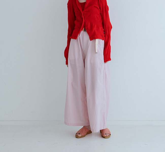 SALE40%OFFMEYAME メヤメ PIN STRIPE SIDE LINE WIDE PANTS ピンストライプ サイドライン ワイドパンツ MEY-2025