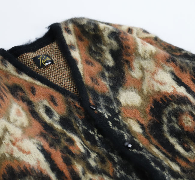 NEEDLES ニードルズ Mohair Cardigan - Paisley モヘア