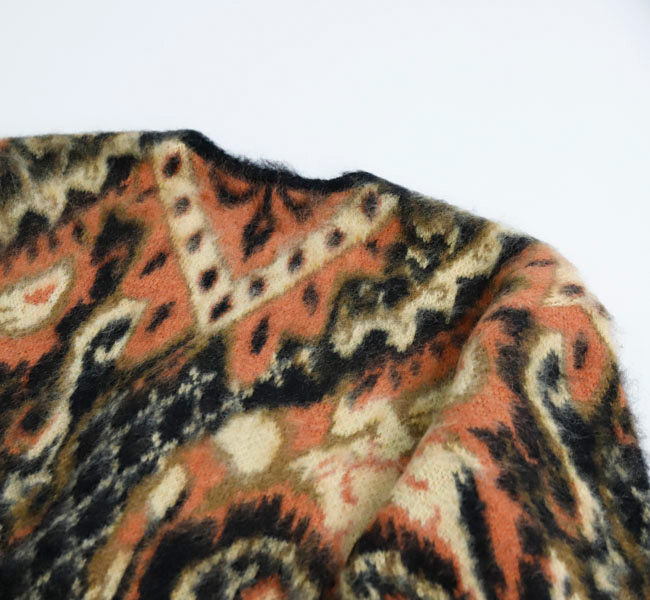 ニードルズ　モヘアカーディガン　ay-6 NEEDLES ニードルズ Mohair Cardigan - Paisley モヘア