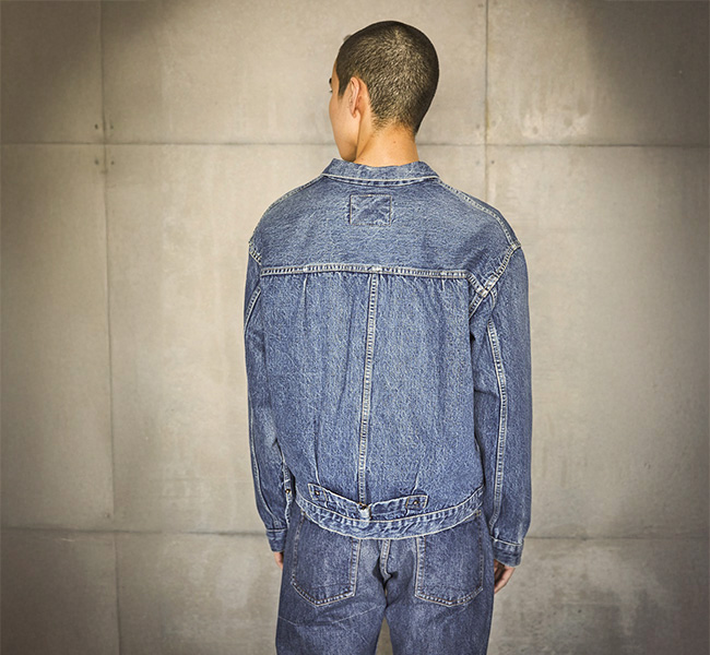 orslow オアスロウ TYPE1 PLEATED FRONT BLOUSE 2YEAR WASH