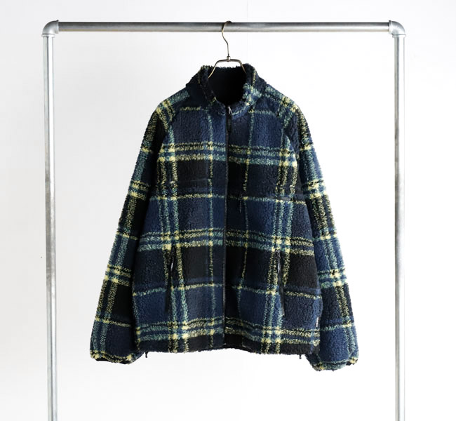 GRAMICCI グラミチ G6FM-J060 リバーシブルシェルパプレイドジャケット REVERSIBLE SHERPA PLAID JACKET