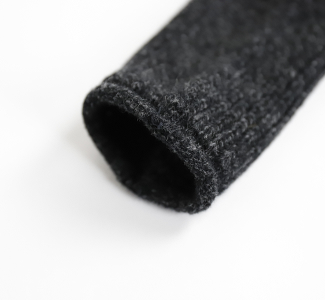 unfil アンフィル superfine lambs & chenille ribbed-knit fingerless gloves フィンガーレスグローブ WFFL-UW124 unfil アンフィル superfine lambs & chenille ribbed-knit