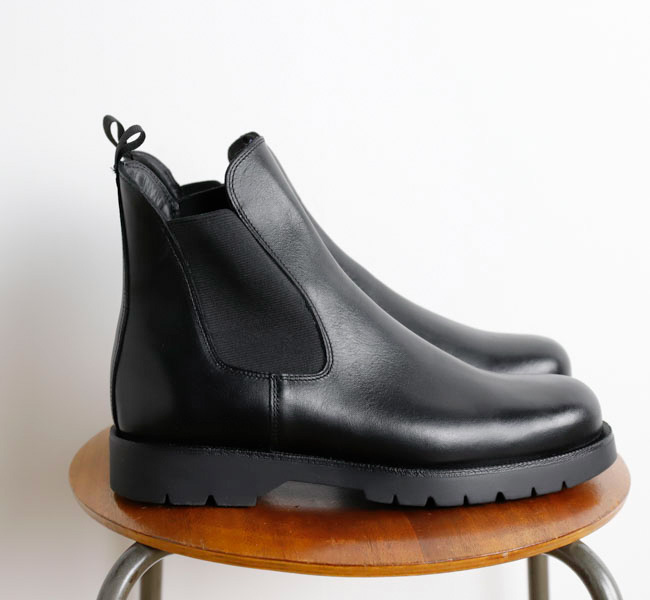 KLEMAN クレマン TONNANT トナン チェルシーブーツ サイドゴア BLACK