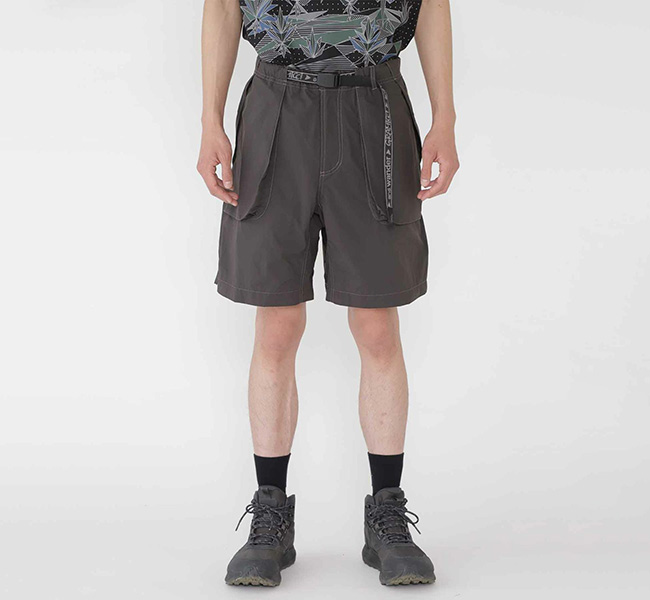 GRAMICCI×and wander グラミチ×アンドワンダー BRUSHED NYLON SHORT