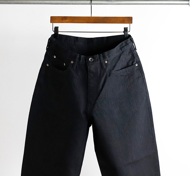 サンカ バルーンフィットデニム Sanca（サンカ） デニムパンツ メンズ ゆったり BLACK DENIM 5P